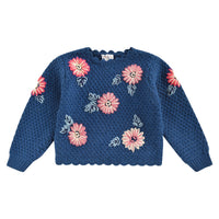 Louise Misha Ink Blue Acia Sweater