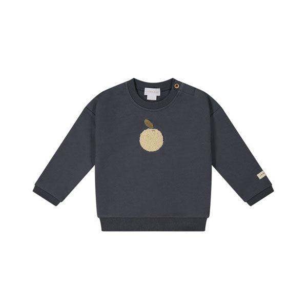 Jamie Kay Organic Cotton Damien Sweatshirt - Smoke