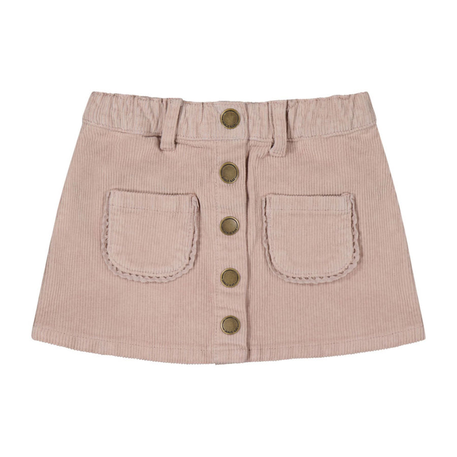 Jamie Kay Elodie Cord Skirt - Dusky Rose