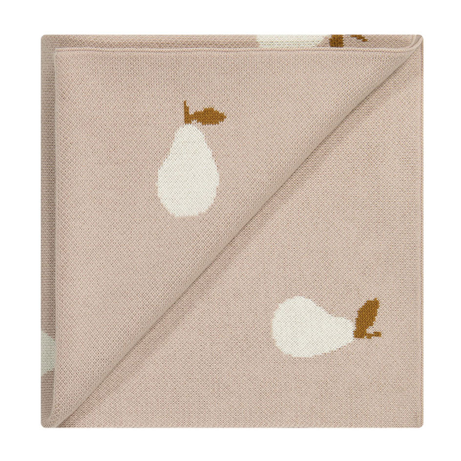 Jamie Kay Pear Blanket - Pears Rosebud