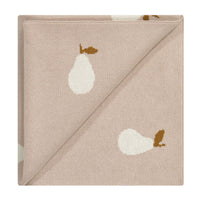 Jamie Kay Pear Blanket - Pears Rosebud