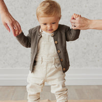 Jamie Kay Jordie Cotton Twill Overall - Stripe