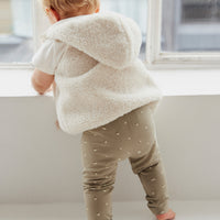 Jamie Kay Kai Recycled Polyester Sherpa Vest - Natural