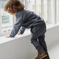 Jamie Kay Organic Cotton Damien Sweatshirt - Smoke