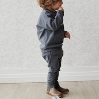 Jamie Kay Organic Cotton Damien Sweatshirt - Smoke