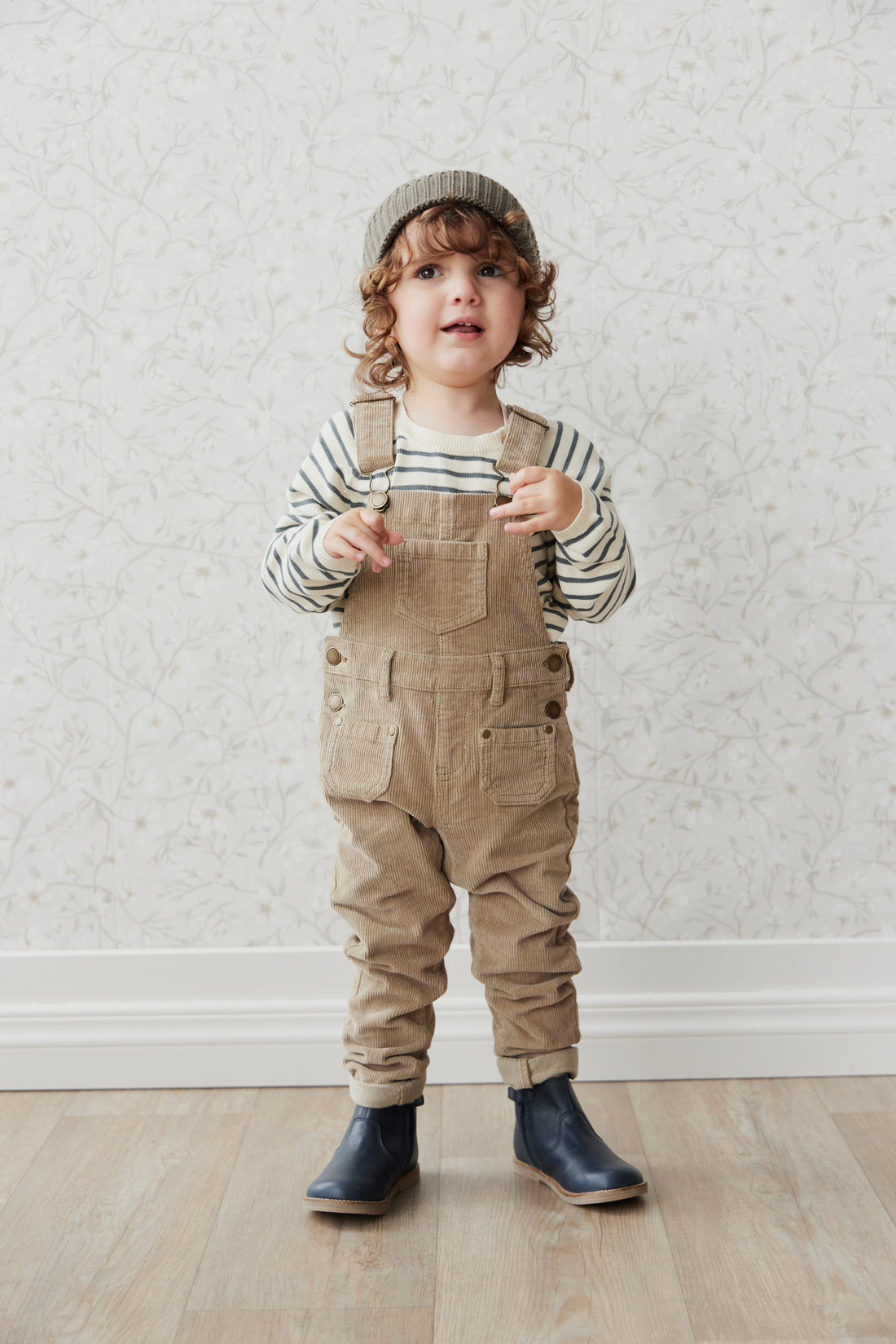 Jamie Kay Arlo Cord Overall - Woodsmoke