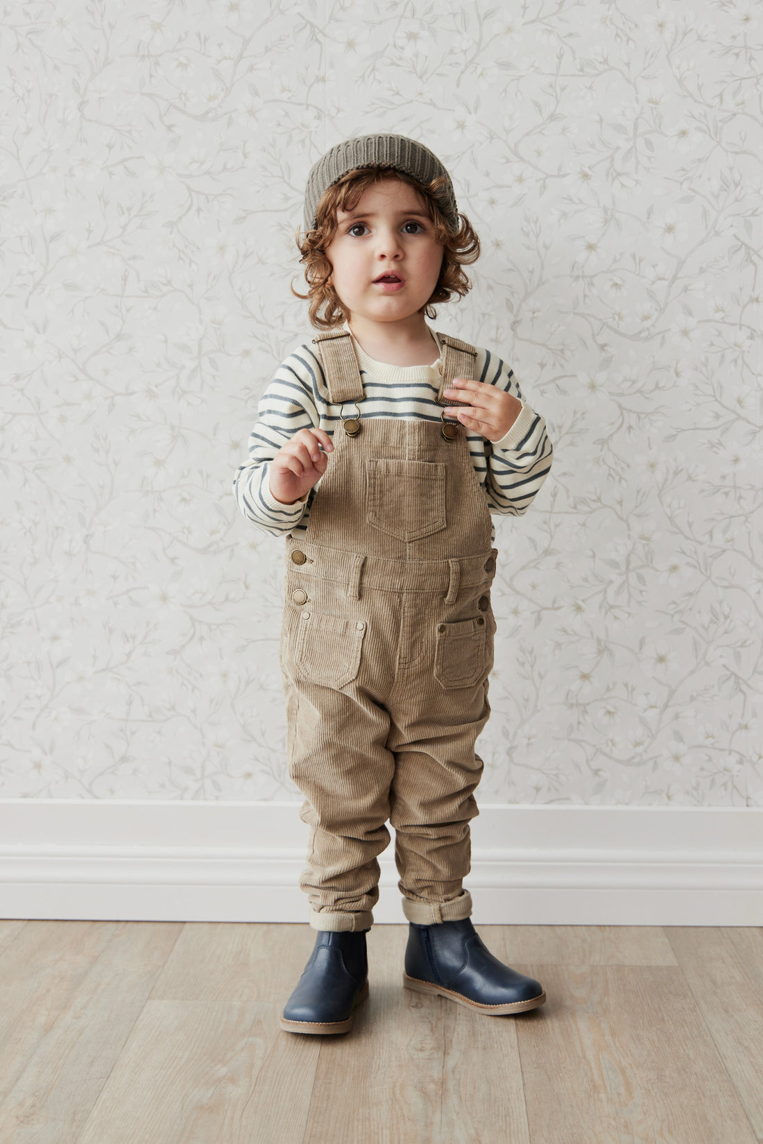 Jamie Kay Arlo Cord Overall - Woodsmoke