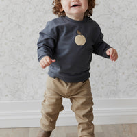 Jamie Kay Organic Cotton Damien Sweatshirt - Smoke