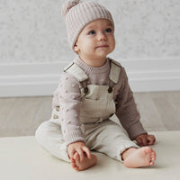 Jamie Kay Dotty Knit Jumper - Rosebud