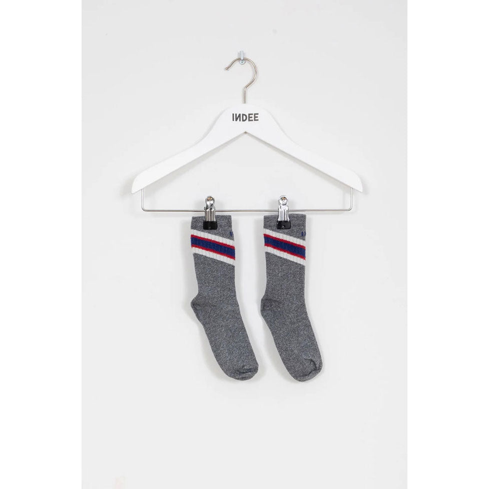 Indee  Grey Widget Logo Socks