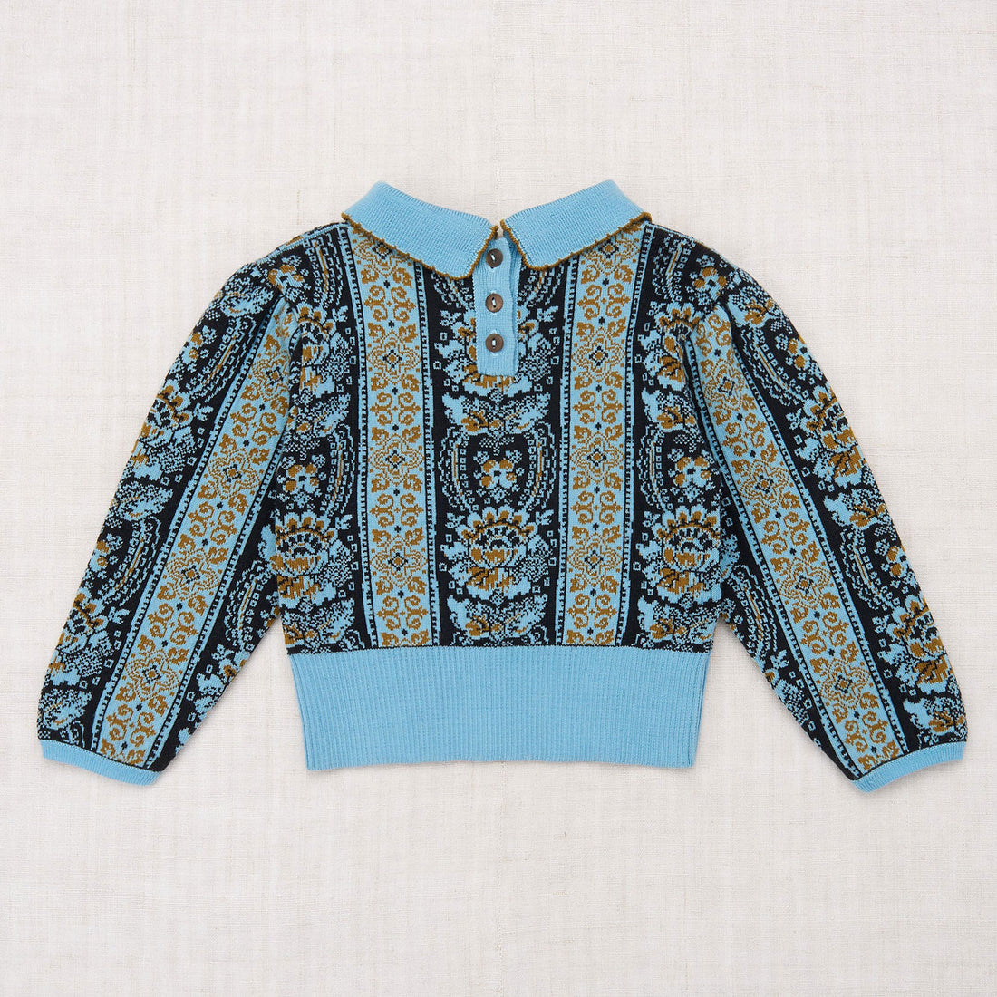 Misha and Puff Joanne Sweater - Lake Damask