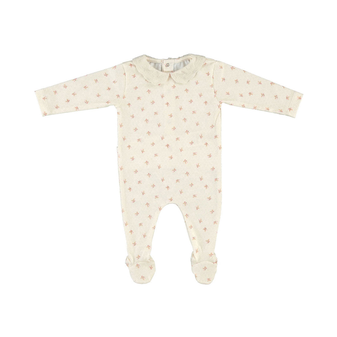 Bebe Organic Fairy Floral Jodie Collar Overall
