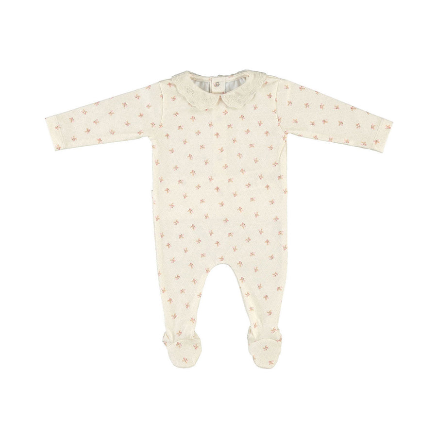 Bebe Organic Fairy Floral Jodie Collar Overall