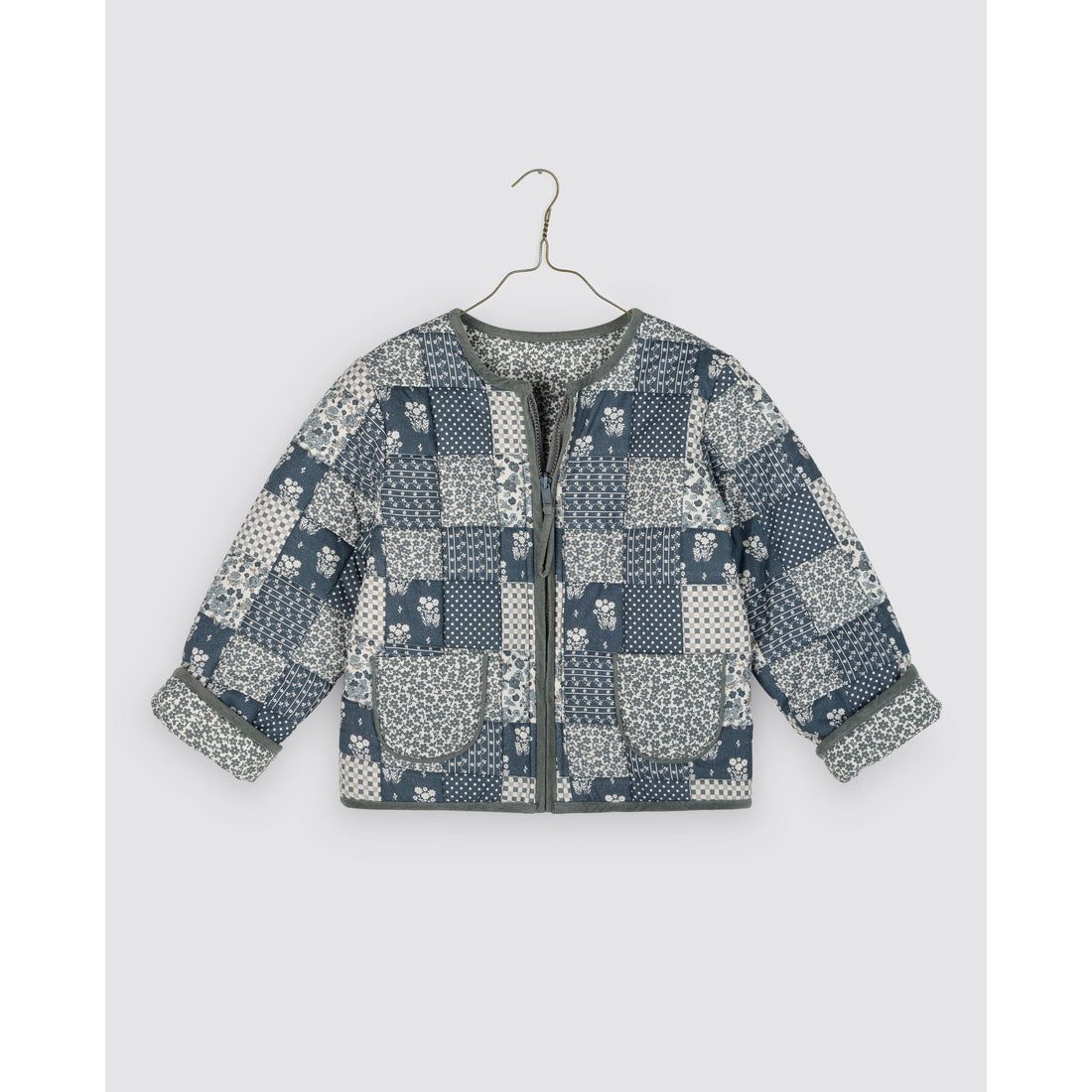 little cotton clothes パッチワーク ジャケット Little Cotton Clothes – chu chu CHUPETERIA