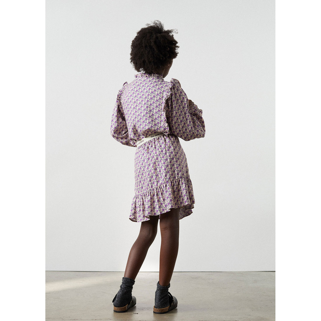 The New Society Flower Print Josephine Skirt
