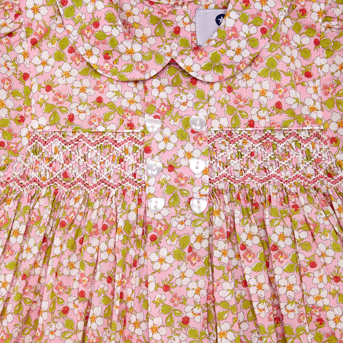Question Everything Liberty Print Josette Baby Dress