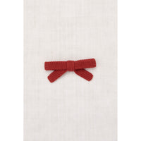 Misha and Puff Garnet Jumbo Goldie Bow
