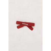 Misha and Puff Garnet Jumbo Goldie Bow