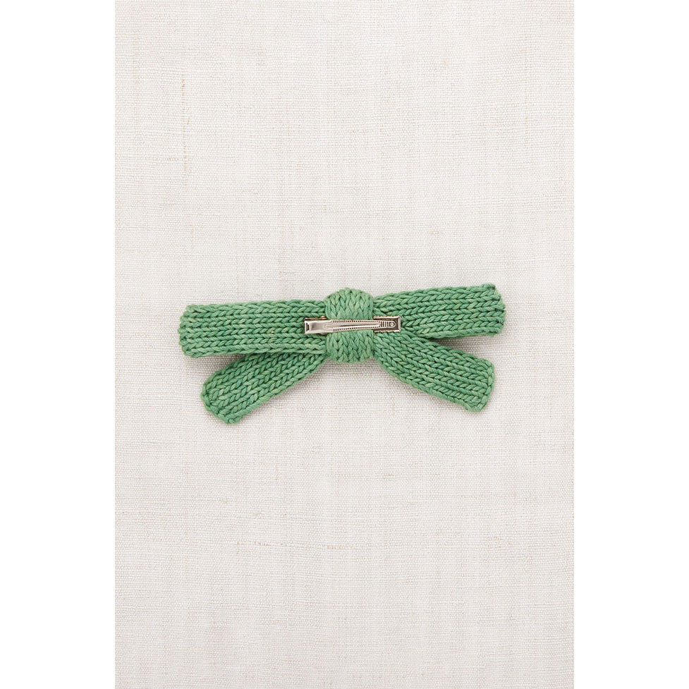 Misha and Puff Jadeite Jumbo Goldie Bow