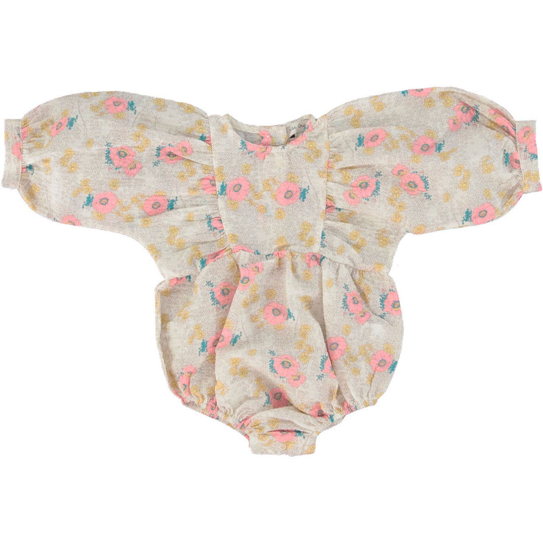 Bebe Organic Summer Seersucker June Romper