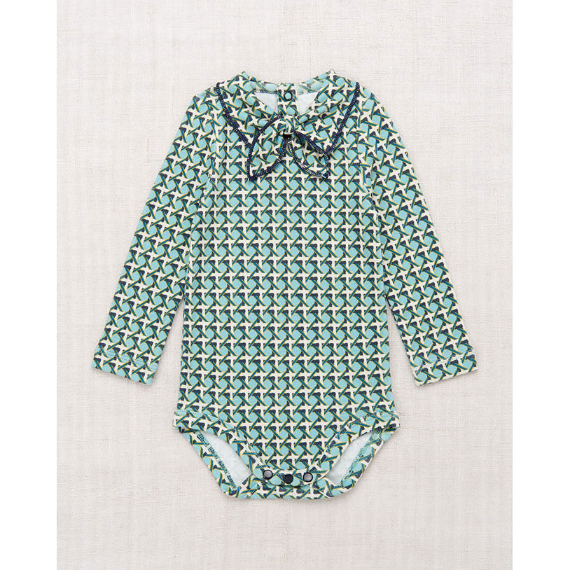 Misha and Puff  Yonder Lattice Junior Scout Onesie