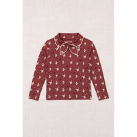 Misha and Puff Madder Root Cat & Mouse Junior Scout Top