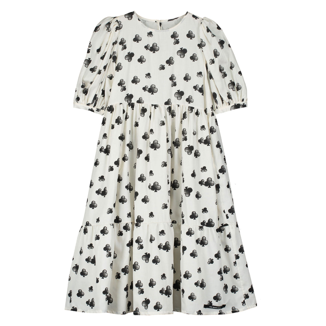 Little Creative Factory Cream/Black Lucky Dress