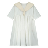 Little Creative Factory  Cream/White Cruise Dress