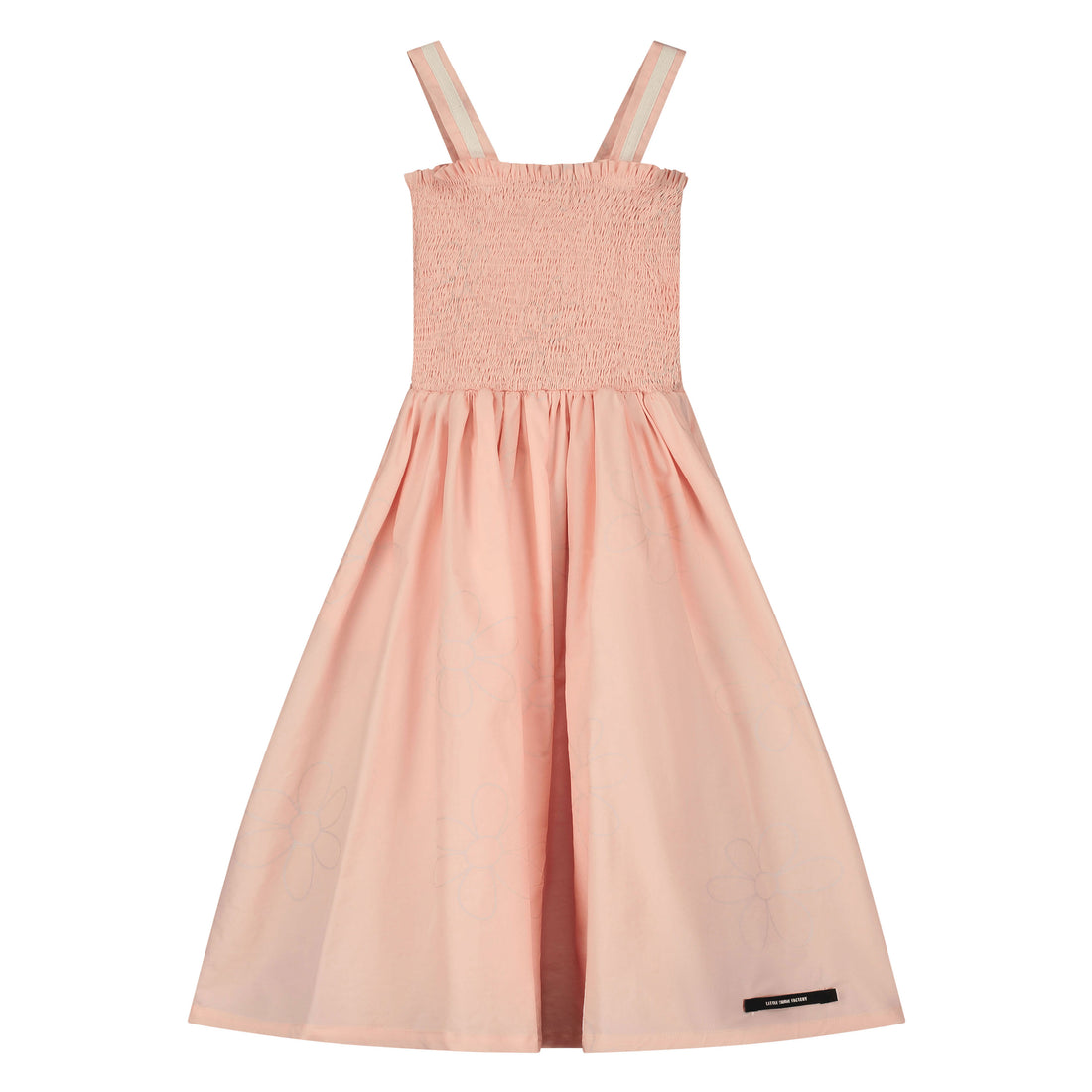 Little Creative Factory  Light Apricot/Silver Journey Strap Dress