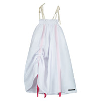 Little Creative Factory White Comical Strap Dress