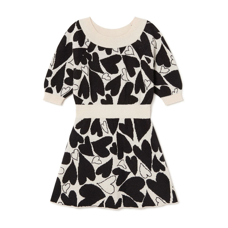 Little Creative Factory Chaotic Love Knit Dress