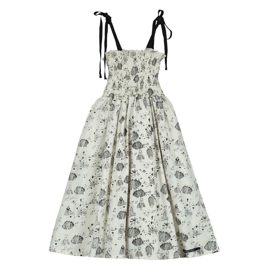 Little Creative Factory Cream Wonder Strap Dress