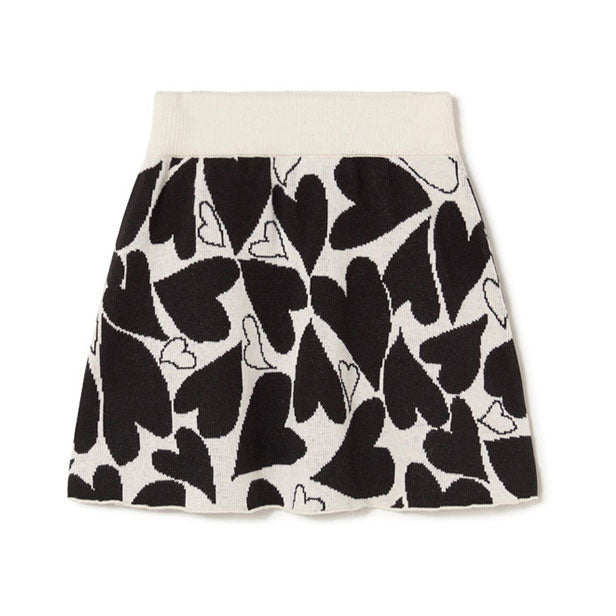 Little Creative Factory Chaotic Love Knit Skirt