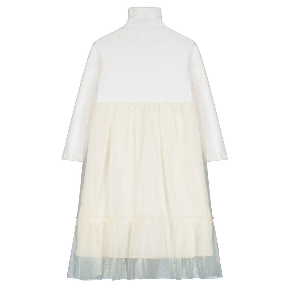 Little Creative Factory White Glaring Dress
