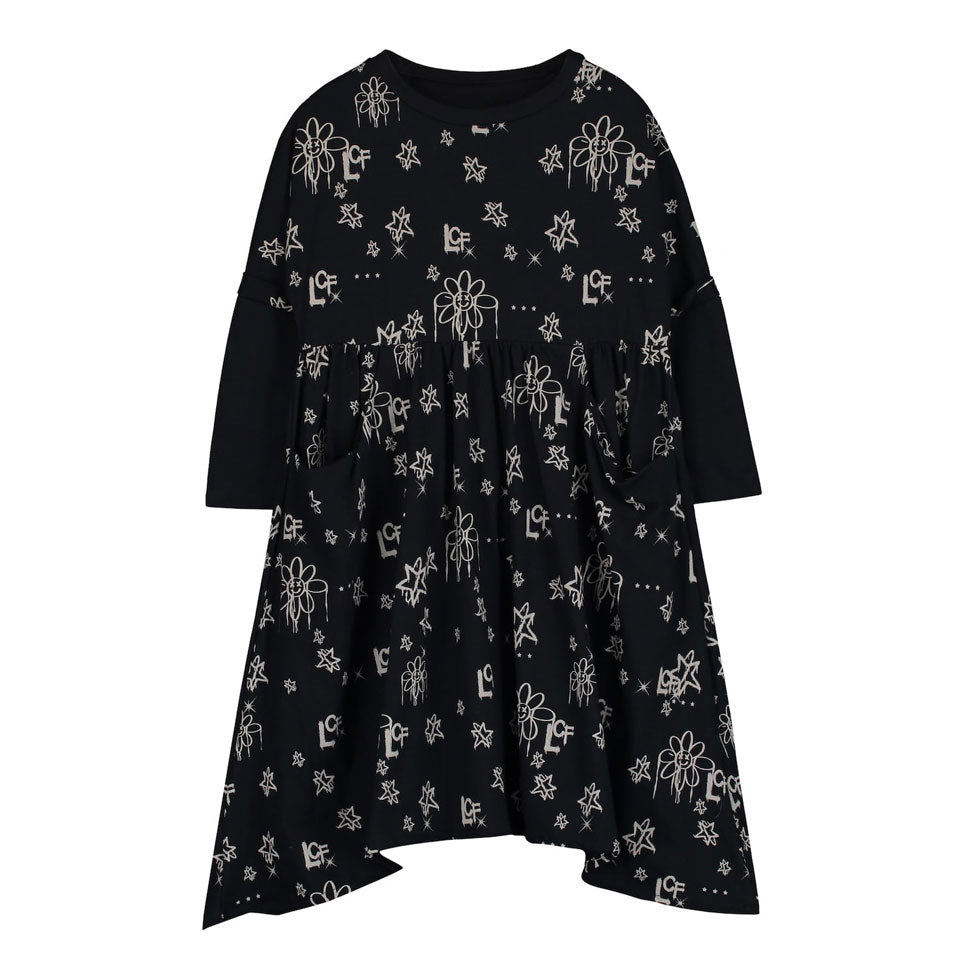 Little Creative Factory Black Soft Smile Dress