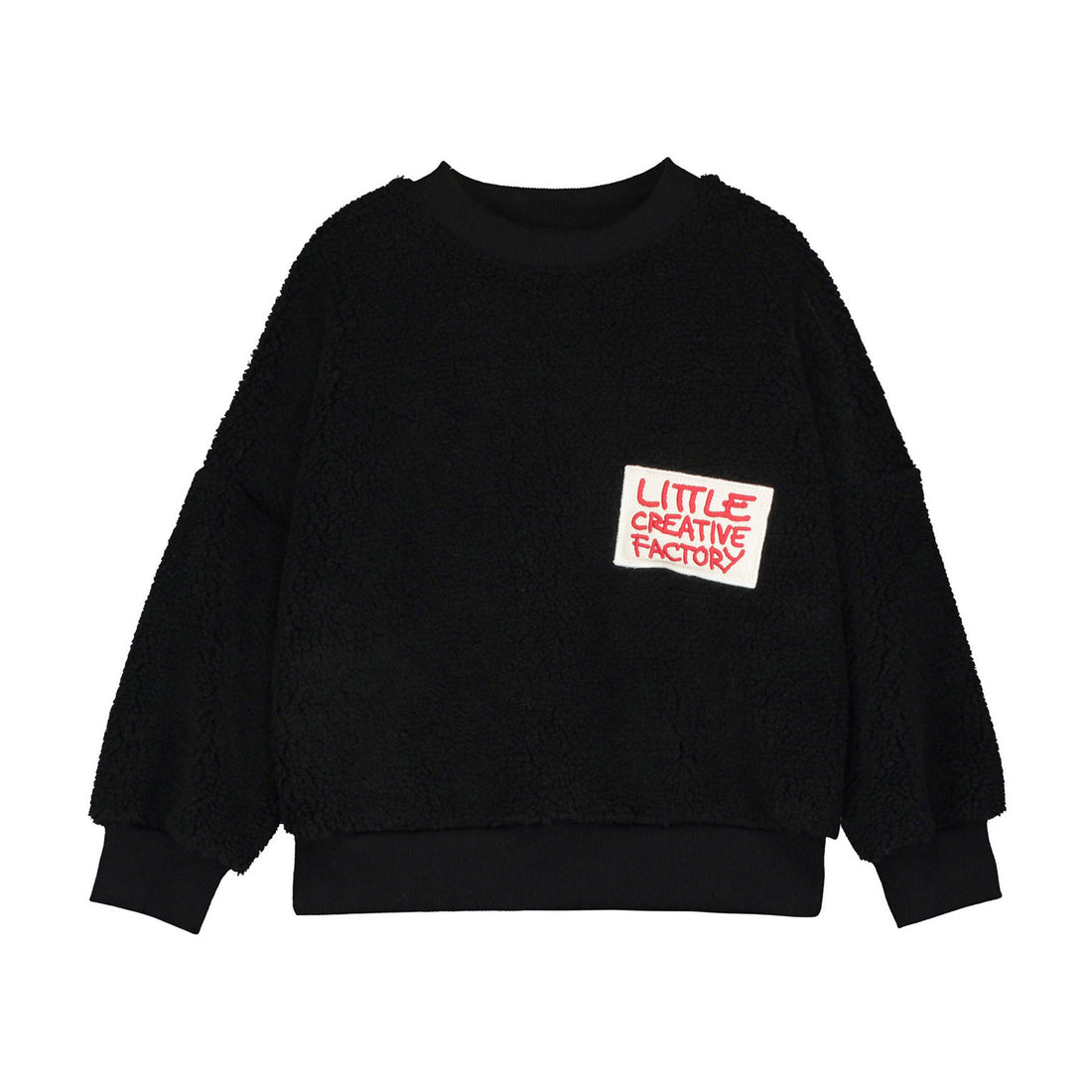 Little Creative Factory Black Winter Sweatshirt