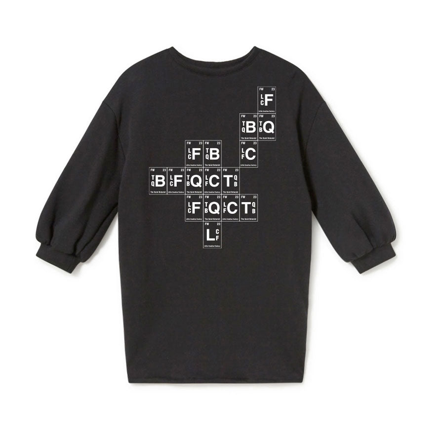 Little Creative Factory Digital Fleece Sweatdress