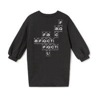 Little Creative Factory Digital Fleece Sweatdress