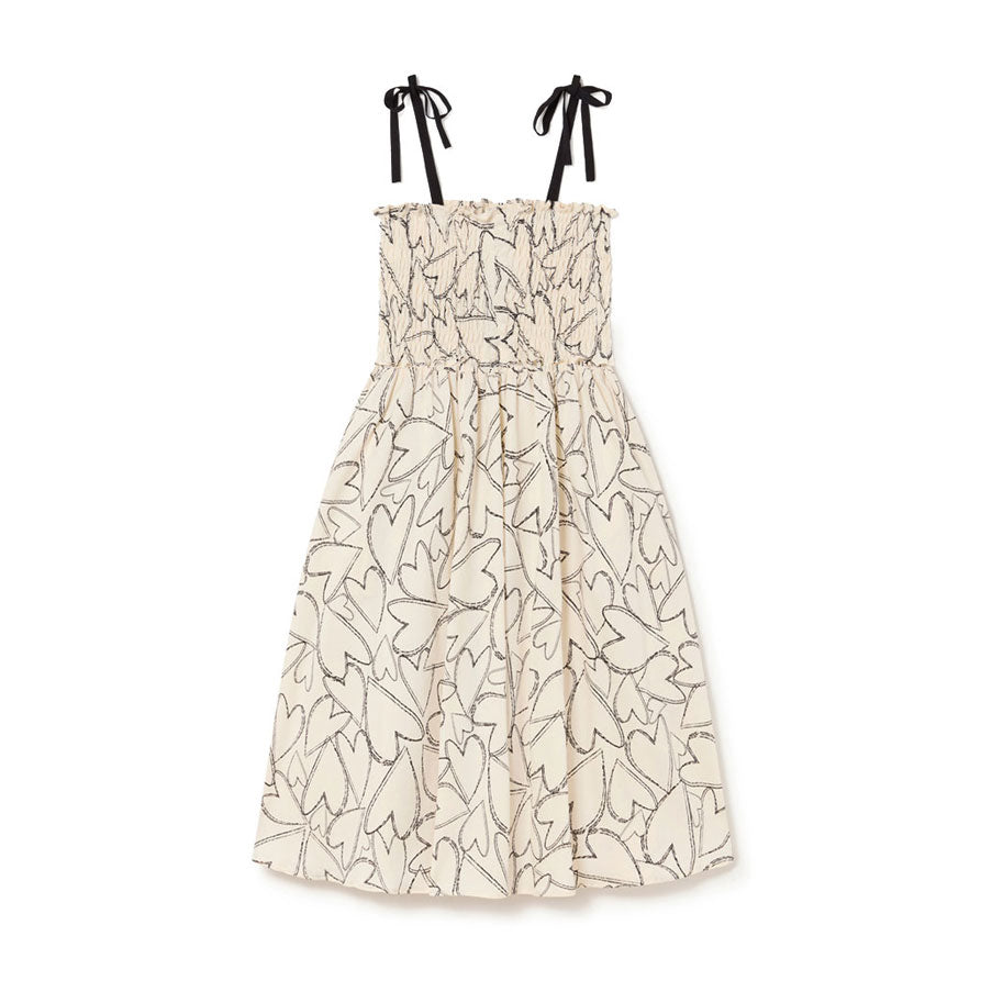 Little Creative Factory Cream Blank Love Sundress