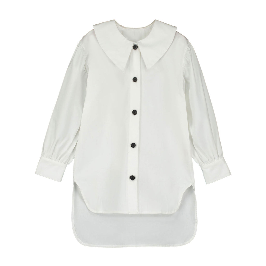 Little Creative Factory White Mia Collar Shirt