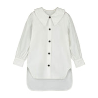 Little Creative Factory White Mia Collar Shirt