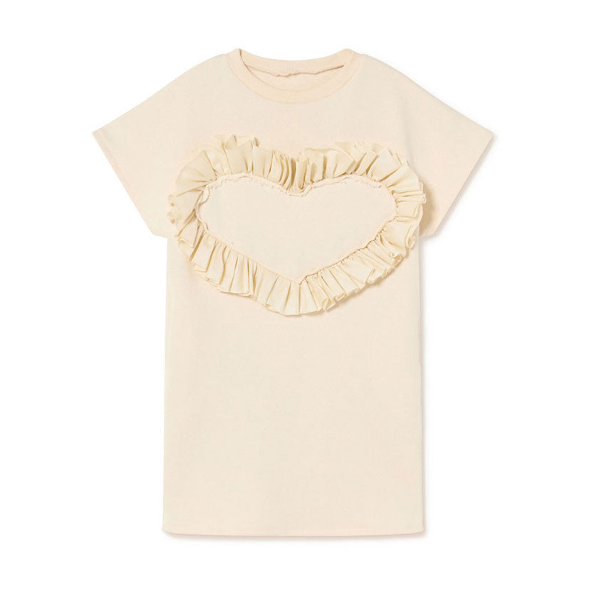 Little Creative Factory Cream Wednesday Straight Dress