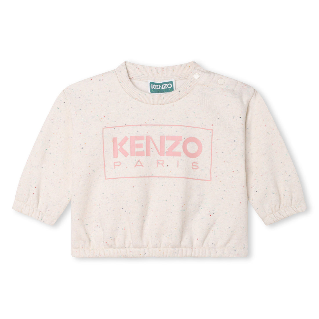 Kenzo Beige Speckled Sweatshirt