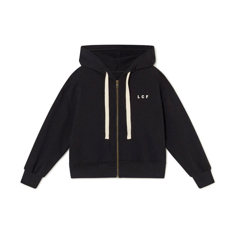 Little Creative Factory Black Monobloc Zip Hoodie