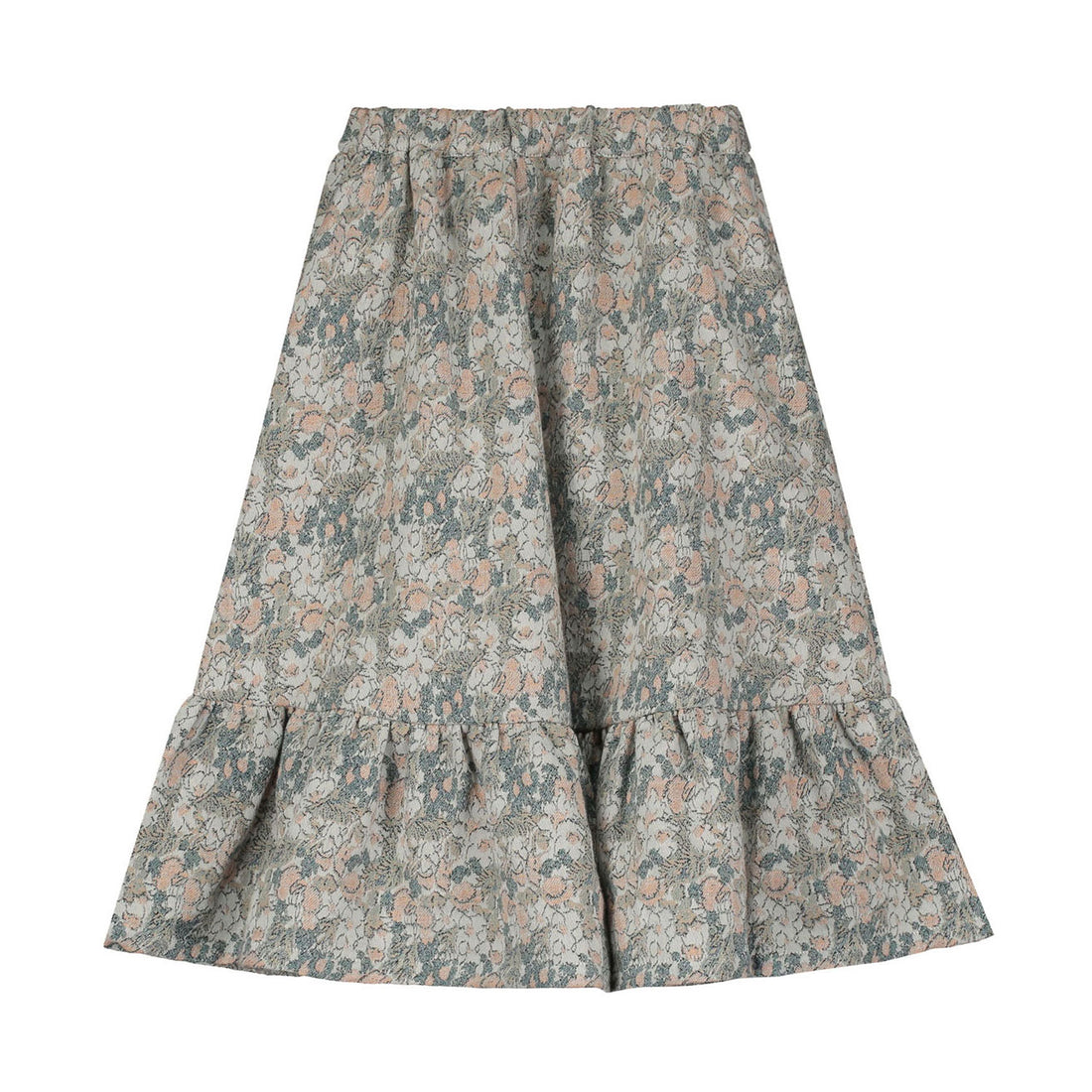 Little Creative Factory Grey Flower Jacquard April Skirt