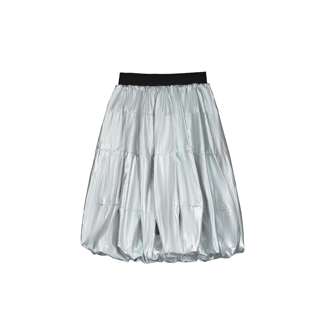 Little Creative Factory Silver Nylon Rebel Ballon Skirt