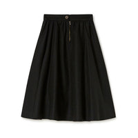 Little Creative Factory Black Wool Circle Skirt