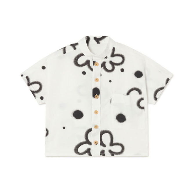 Little Creative Factory White Wonderbloom Shirt