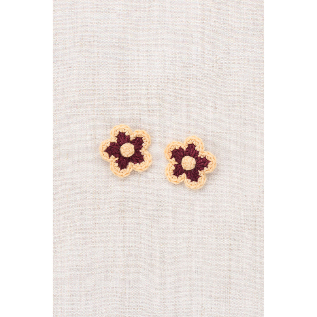 Misha and Puff Cambridge Medium Flower Clip Set