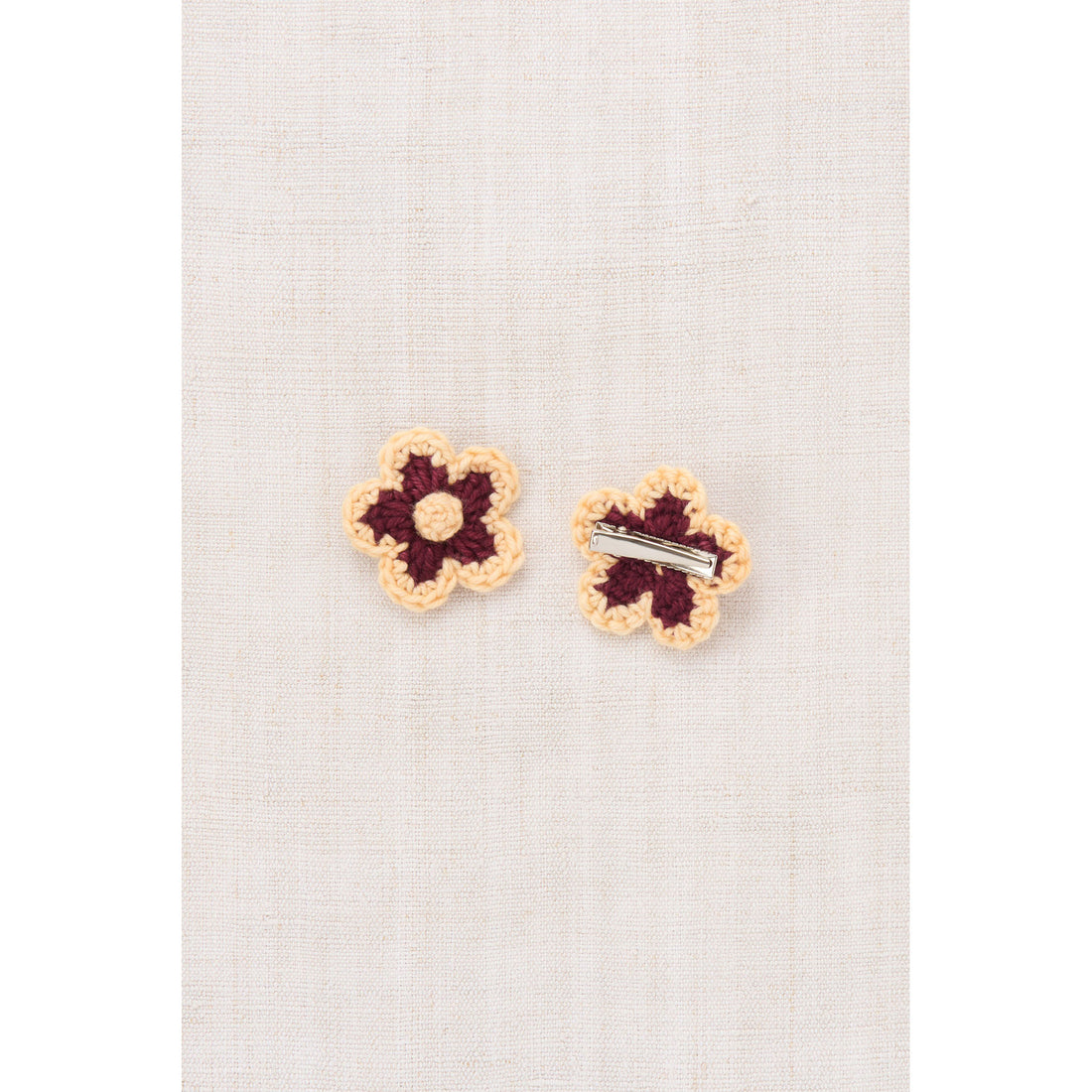 Misha and Puff Cambridge Medium Flower Clip Set